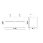 BELLA Wall Hung Vanity - Image 5