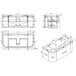 MILAN Wall Hung Vanity - Image 5