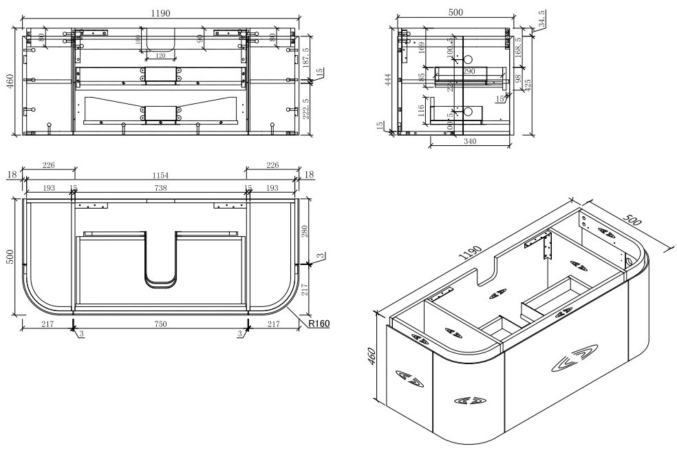 671091778e5adcbad5a220c7_1200 MILAN Wall Hung Vanity - Image 5