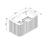 STELLA Wall Hung Vanity - Image 5