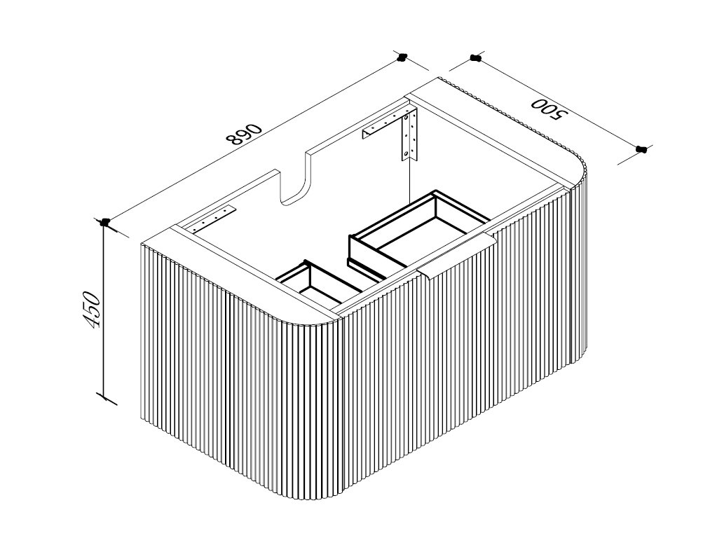 67aeb01dcccc422f045d0da3_STELLA 90 (2) (1) STELLA Wall Hung Vanity - Image 5