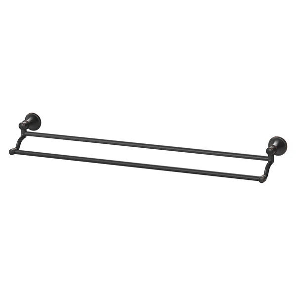 NS811-33_Nostalgia_Double_Towel_Rail_760mm_599x599 Nostalgia Double Towel Rail 760mm - Image 1