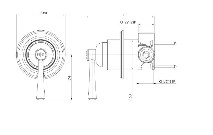 inwall_cd715e7d-a868-4663-a0be-2a0e5a69b20b_707x449 Cromford SwitchMix Shower / Wall Mixer Fit-Off Kit Brushed Gold - Image 3